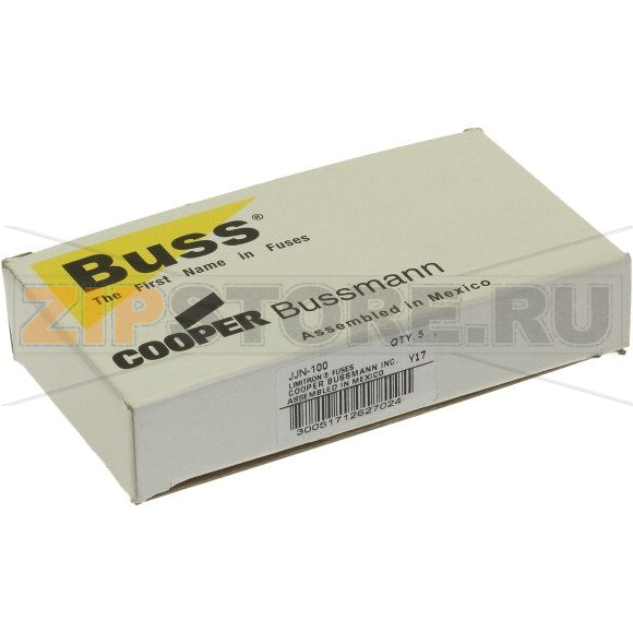 Предохранитель, 100 A, DC 160 В, 20 кА, 54.8x19.1, T, UL, сверхбыстрый Eaton TRON FAST ACTING FUS 
