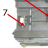 Kit, exit pressure roller assembly Zebra P430i
