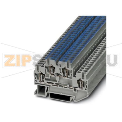 Проходные клеммы Phoenix Contact STTB 2,5-L/N Сечение:  0,08 мм² - 4 мм², AWG: 28 - 12, Тип подключения: Пружинный зажим, Ширина: 5,2 мм, Цвет: cерый, Тип монтажа: NS 35/7,5, NS 35/15.Минимальный заказ: 50 шт.Упаковка: 50 шт.