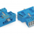 Snap-in plug; 5-pole; Cod. I; 1,50 mm; blue Wago 890-2115 - Snap-in plug; 5-pole; Cod. I; 1,50 mm; blue Wago 890-2115