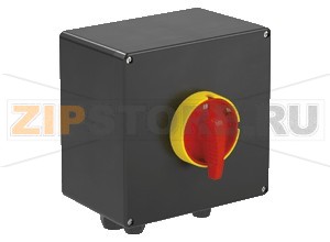 Выключатель Safety Switch Ex e 40 A 3 Pole, GRP Enclosure SAF.P.040.3P.1NO Pepperl+Fuchs Electrical specificationsOperating voltage690 V max.Rated impulse withstand voltage6 kVRated frequency50/60 HzShort circuit current limitationrecommended: 63 A, gGOperating current40 A max.Terminal capacityMain terminals capacity2x 6 ... 10 mm2Main terminals torque3.5 NmGrounding terminals capacity2x 6 ... 10 mm2Grounding terminals torque3.5 NmRated insulation voltage800 VFunctionswitch disconnectorColorred-yellowContact configuration3x NOSwitching configuration2 position changeover with left OFFSwitching diagramD02Usage categoryAC23: 690 V AC - 32 A / 500 V AC  - 40 A / 400 V AC - 40 A AC3: 690 V AC - 32 A / 500 V AC - 40 A / 400 V AC - 40 ANumber of poles3Auxiliary contacts1x NO delayed, advanced openingAuxiliary contacts usage categoryAC11: 500 V AC - 20 AOperator actionengage - engageLockablein 'OFF' position threefold padlockableLabeling0 - IMechanical specificationsEnclosure rangeGLEnclosure coverfully detachableCover fixingM6 stainless steel slot head screwsSafetycover detachable only when operator in 'ON' positionDegree of protectionIP65Cable entry face BM20 quantity1M20 seriesCable Glands, PlasticM20 typeCG.PEDS.M20.*M20 clamping range6 ... 12 mmM32 quantity2M32 seriesCable Glands, PlasticM32 typeCG.PEDS.M32L.*M32 clamping range14 ... 24 mmDefined entry areaface BMaterialEnclosurecarbon loaded, antistatic glass fiber reinforced polyester (GRP)Finishinherent color blackSealsilicone cordMass4.65 kgDimensionsHeight (A)250 mmWidth (B)255 mmDepth (C)165 mmExternal dimension with operating element (C1)215 mmMounting holes distance (G)200 mmMounting holes distance (H)235 mmMounting holes diameter (J)6.5 mmTightening torqueNut torque at enclosure (SW1)see datasheets of cable glandsAmbient conditionsAmbient temperature-40 ... 55 °C (-40 ... 131 °F) @ T4Data for application in connection with hazardous areasEU-Type Examination CertificateCML 16 ATEX 3009 XMarking II 2 GD Ex db eb IIC T* Gb Ex tb IIIC T** °C Db T4/T130 °C @ Ta +55 °CInternational approvalsIECEx approvalIECEx CML 16.0008XConformityDegree of protectionEN 60529Usage categoryIEC / EN 60947-3General informationSupplementary informationEC-Type Examination Certificate, Statement of Conformity, Declaration of Conformity, Attestation of Conformity and instructions have to be observed where applicable. For information see www.pepperl-fuchs.com.