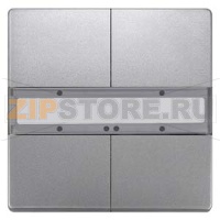 Клавиша, двойная, без светодиода состояния, платиновый металлик Siemens 5WG1286-2DB42