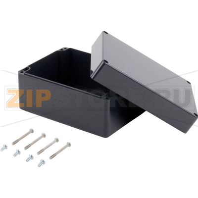 Корпус 160x120x90 мм, пластиковый, серый, 1 шт TRU Components KST 238 