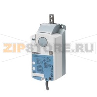 GDB161.2E - Привод заслонки 24 В / 0...10 В, линейный привод 125 Н, 150 с, потенциометр Siemens GDB161.2E