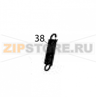 Spring (pressure) Sato TG308 Spring (pressure) Sato TG308Запчасть на деталировке под номером: 38Название запчасти на английском языке: Spring (pressure) Sato TG308.