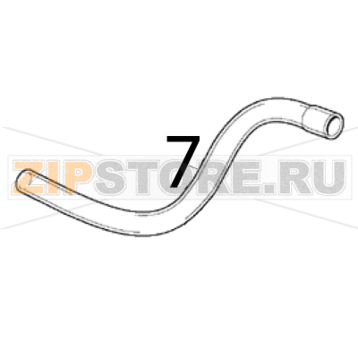 Tube Scotsman AC 56 Tube Scotsman AC 56Запчасть на деталировке под номером: 7