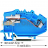 TOPJOB Classic 1-проводные клеммы с размыкателем нейтрали; 4 mm; CAGE CLAMP®; 4,00 mm; синие Wago 781-613 - TOPJOB Classic 1-проводные клеммы с размыкателем нейтрали; 4 mm; CAGE CLAMP®; 4,00 mm; синие Wago 781-613