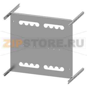 SIVACON S4 EBS SENTRON 3VA 3VA23 (400 A) 4-pole Upright mounting position Fixed mounting Number of switches 2 Height 500 mm Width 600 mm Branch height 600 mm Siemens 8PQ6000-8BA65 
