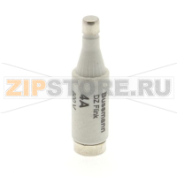 Предохранитель, 4 A, AC 500 В, 50 кА, D1, 13.2x6 мм, gL/gG, IEC с задержкой Eaton FUSE-D1 4A T G