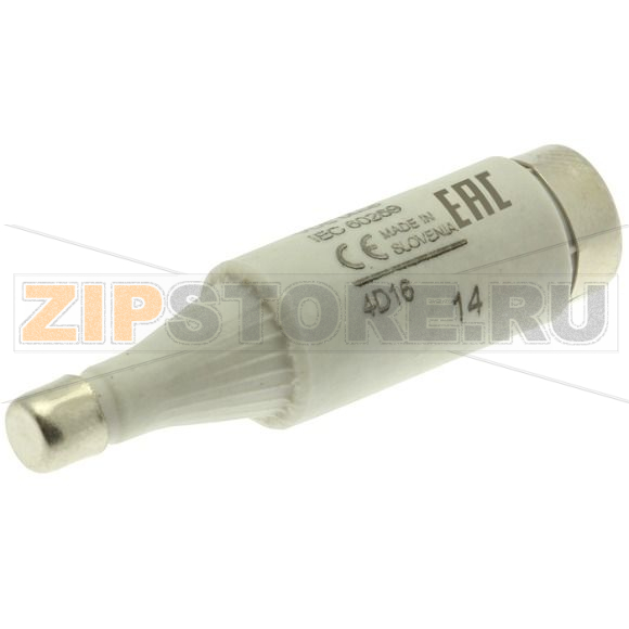 Предохранитель, 4 A, AC 500 В, 50 кА, D1, 13.2x6 мм, gL/gG, IEC с задержкой Eaton FUSE-D1 4A T G 