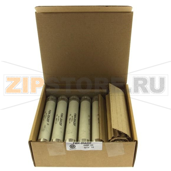 Предохранитель, 20 A, AC 750 В, DC 750 В, 50 кА, 20x127 мм, aR, IEC Eaton 20AMP 750V TRACTION FUS 