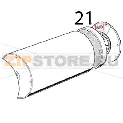 Screw Scotsman MAR 78 SPLIT Screw Scotsman MAR 78 SPLITЗапчасть на деталировке под номером: 21