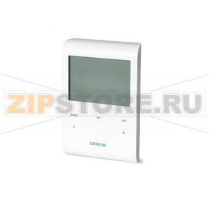 RDE100 - Комнатный термостат с автоматическим таймером и LCD, AC 230 В Siemens RDE100 