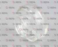 LENS; LAMP HOUSING FLAT 58MM [