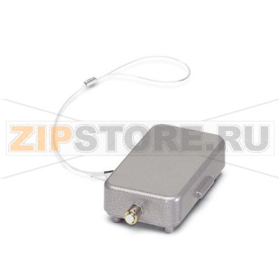 Защитная крышка HEAVYCON Phoenix Contact HC-B 10-SD-FLU/FS-AL тип B10, для нижних частей корпусов с одной защелкой, со шнуром, IP65, алюминиевая.Минимальный заказ: 10 шт.Упаковка: 10 шт.