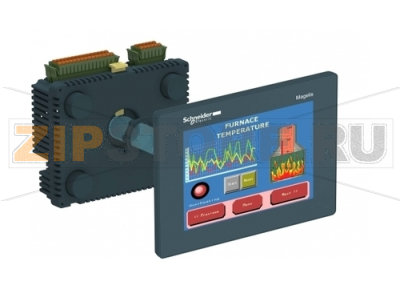 Контроллер с ЧМИ 5.7 дюймов, 320x240 пкс Schneider Electric HMISCU8B5 
