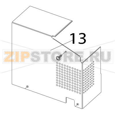 Side cover L Toshiba TEC B-852-TS12-CN Side cover L Toshiba TEC B-852-TS12-CNЗапчасть на деталировке под номером: 13
