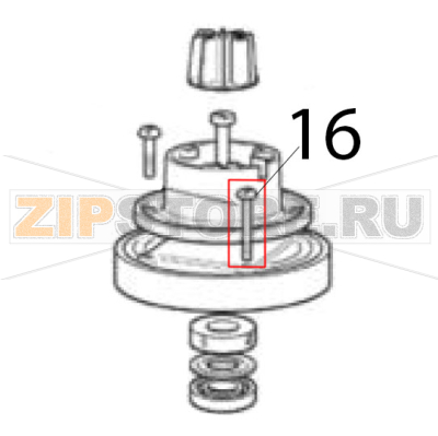 Vite Scotsman MF 46 WS Vite Scotsman MF 46 WSЗапчасть на деталировке под номером: 16