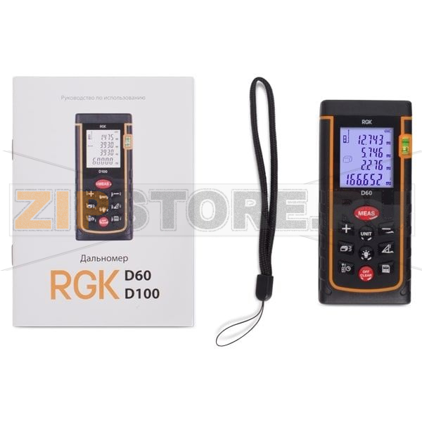 Дальномер лазерный RGK D60 