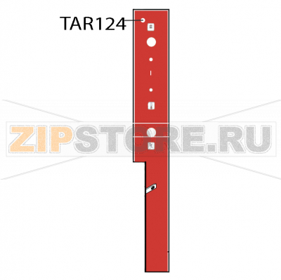 Screen-printed plate Gierre LIEV 12 Screen-printed plate Gierre LIEV 12Запчасть на деталировке под номером: TAR124