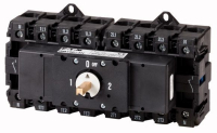 Переключатель, QM, 100 A, 2x3 полюса + нейтраль, с валом привода, 6 мм Eaton QM100/3N
