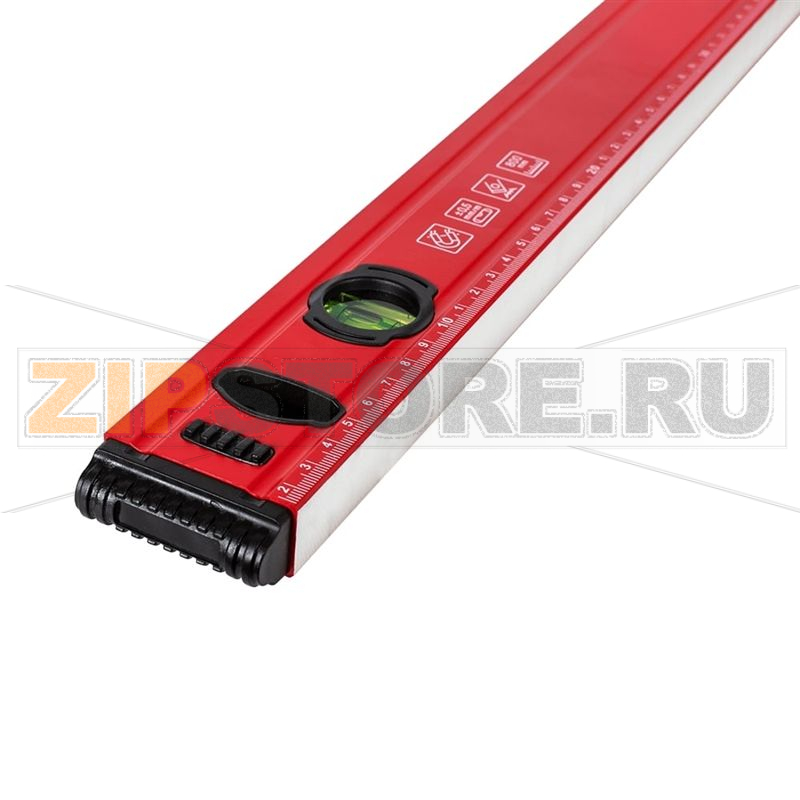 Уровень строительный пузырьковый с магнитом, 60 см RGK U6060 