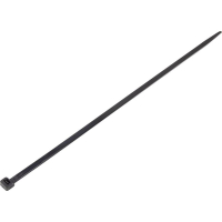 Стяжка кабельная, черная, 1 шт TRU Components TC-6646020