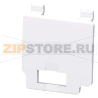 КРЫШКА ДЛЯ ПОТЕНЦИОМЕТРА УСТАВОК РАСЦЕПИТЕЛЯ ПЕРЕГРУЗКИ, ПЛОМБИРУЕМАЯ, ДЛЯ АВТ. ВЫКЛЮЧАТЕЛЯ Siemens 3RV2908-0P