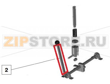 Leva Comando Arrotondamento Sigma SPM 30              Leva Comando Arrotondamento SPM 30Запчасть на сборочном чертеже под номером: 2Название запчасти Sigma на итальянском языке: Leva Comando Arrotondamento SPM 30
