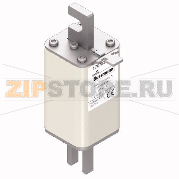 Предохранитель, 80 A, AC 1000 В, 150 кА, DIN 1, 43x61x138 мм, aR, DIN, IEC Eaton FUSE 80A 1000V 