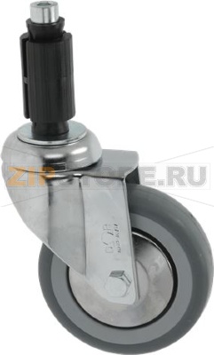 КОЛЕСО Ø 100X30 ММ БЕЗ ТОРМОЗОВ 