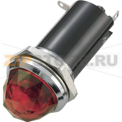 Лампа светодиодная, красная, 1 шт TRU Components TC-R9-72B 