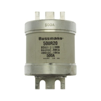 Предохранитель, 450 A, AC 690 В, 80 кА, BS88, 74x210 мм, gL/gG, BS Eaton 450AMP 690V AC INDUSTRIA