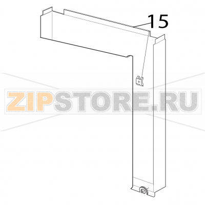 Pannello posteriore Elettrobar E50 Pannello posteriore Elettrobar E50Запчасть на деталировке под номером: 15Название запчасти на английском языке: Pannello posteriore Elettrobar E50.