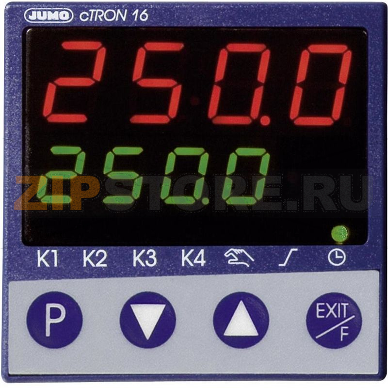 Регулятор температурный с таймером и функцией рампы, 1 шт JUMO cTRON16 