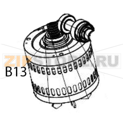 Motor back cover o-ring Hurakan HKN-12CR Motor back cover o-ring Hurakan HKN-12CRЗапчасть на деталировке под номером: B13