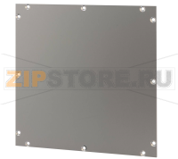 Плата привинчиваемая передняя, IP 65, 3 mm, алюминий, прозрачно анодированный, для AP 10 Bopla AP 102030 FAS3-IP