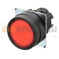 Переключатель кнопочный Omron A22NZ-BNM-URA