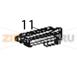 Label guide slider and pin Zebra TLP-2746e Label guide slider and pin Zebra TLP-2746eЗапчасть на деталировке под номером: 11