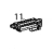 Label guide slider and pin Zebra TLP-2746e
