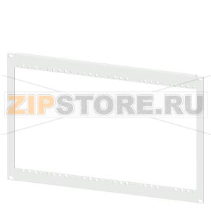 SIVACON, frame for installation of test switches 19&quot;, 7 HU, RAL7035 Siemens 8MF1000-2AB30 