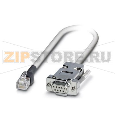 Кабель для соединения платы контроллера с ПК (необходим только в том случае Phoenix Contact IBS PRG CAB RJ11 если плата установлена не в тот компьютер, на котором запущена программа CMD).Минимальный заказ: 1 шт.Упаковка: 1 шт.