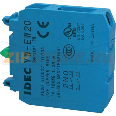 Элемент контактный 240 В/AC, 1 шт IDEC YW-EW20 