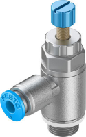 Дроссель с обратным клапаном Festo GRLA-1/8-QS-4-RS-D