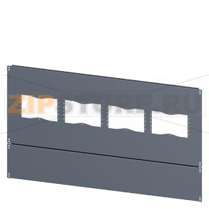 SIVACON, base, with cutouts for flanges, IPXX, T: 800 mm, W: 1200 mm, zinc-plated Siemens 8MF1028-2UB52-0 
