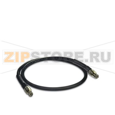 Переходной кабель Phoenix Contact RAD-CON-MCX-MCX-SS гибкий, длина 30 см, SMA(m) -&gt N(m).Минимальный заказ: 1 шт.Упаковка: 1 шт.
