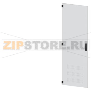 SIVACON, door, left, ventilated, IP40, H: 2000 mm, W: 600 mm, RAL 7035, Protection class 1 Siemens 8MF1060-2UT15-2BA2 