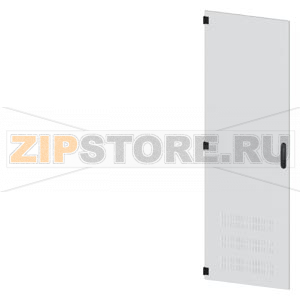 SIVACON, door, left, ventilated, IP40, H: 2000 mm, W: 600 mm, RAL 7035, Protection class 1 Siemens 8MF1060-2UT15-2BA2 