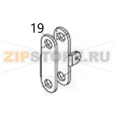 Tension bracket Sato DR308e Tension bracket Sato DR308eЗапчасть на деталировке под номером: 19Название запчасти на английском языке: Tension bracket Sato DR308e.
