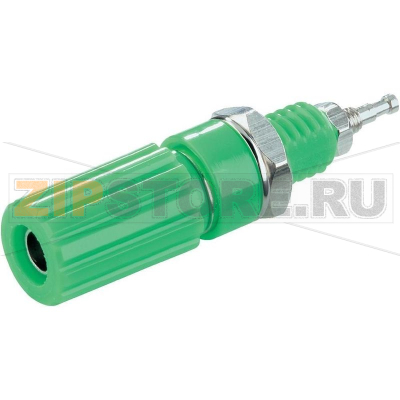 Зажим полюсной 10 А, зеленый, 1 шт SCI 28430C535 